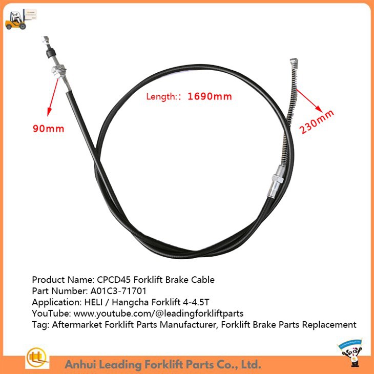 CPCD45 Forklift Brake Cable