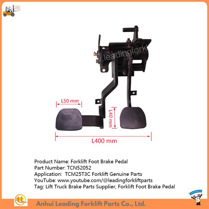 Forklift Foot Brake Pedal