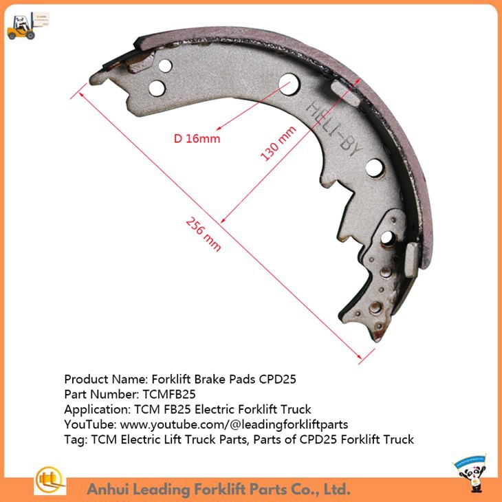 Forklift Brake Pads CPD25