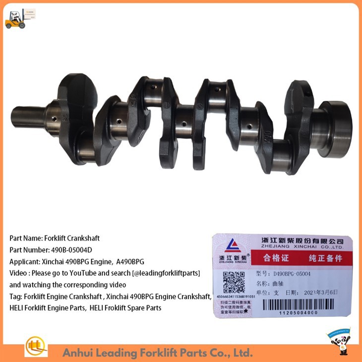 Xinchai 490BPG Crankshaft