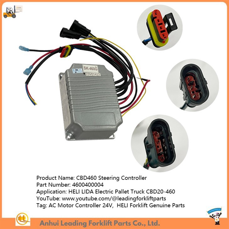 4600400004|HELI Ekta varahlutir fyrir lyftara|LIDA CBD460 stýrisstýring|AC mótor stjórnandi 24V