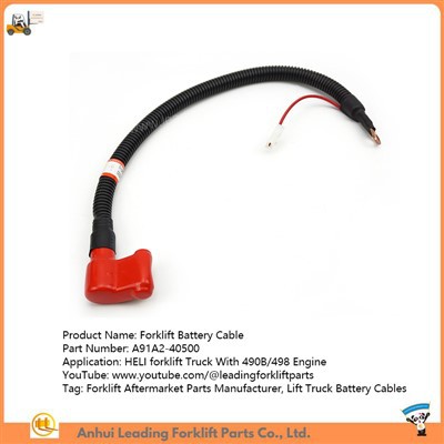 Rafhlöðuleiðari fyrir lyftara