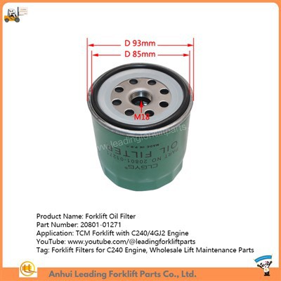 Olíusíuhylki fyrir lyftara