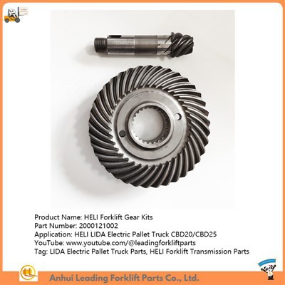 Spiral Bevel Gear|Gírbúnaður fyrir lyftara|LIDA varahlutir fyrir rafmagnsbretti|HELI Gírskiptihlutir fyrir lyftara|2000121002